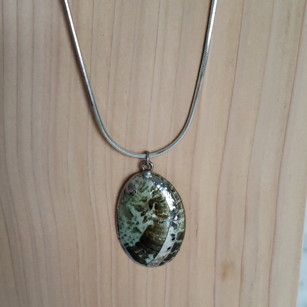 Pendant sterling silver chian necklace